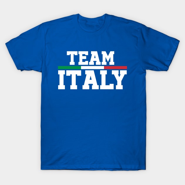 Team Italy - Summer Olympics T-Shirt by Issho Ni